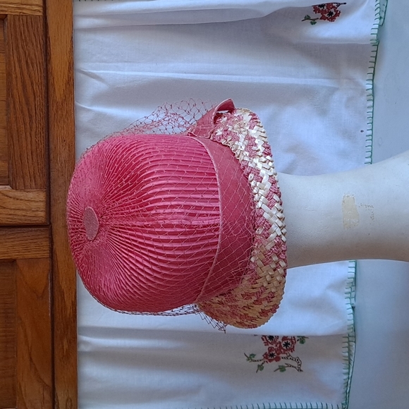 Vintage 1960s Pink Hat - Picture 3 of 13